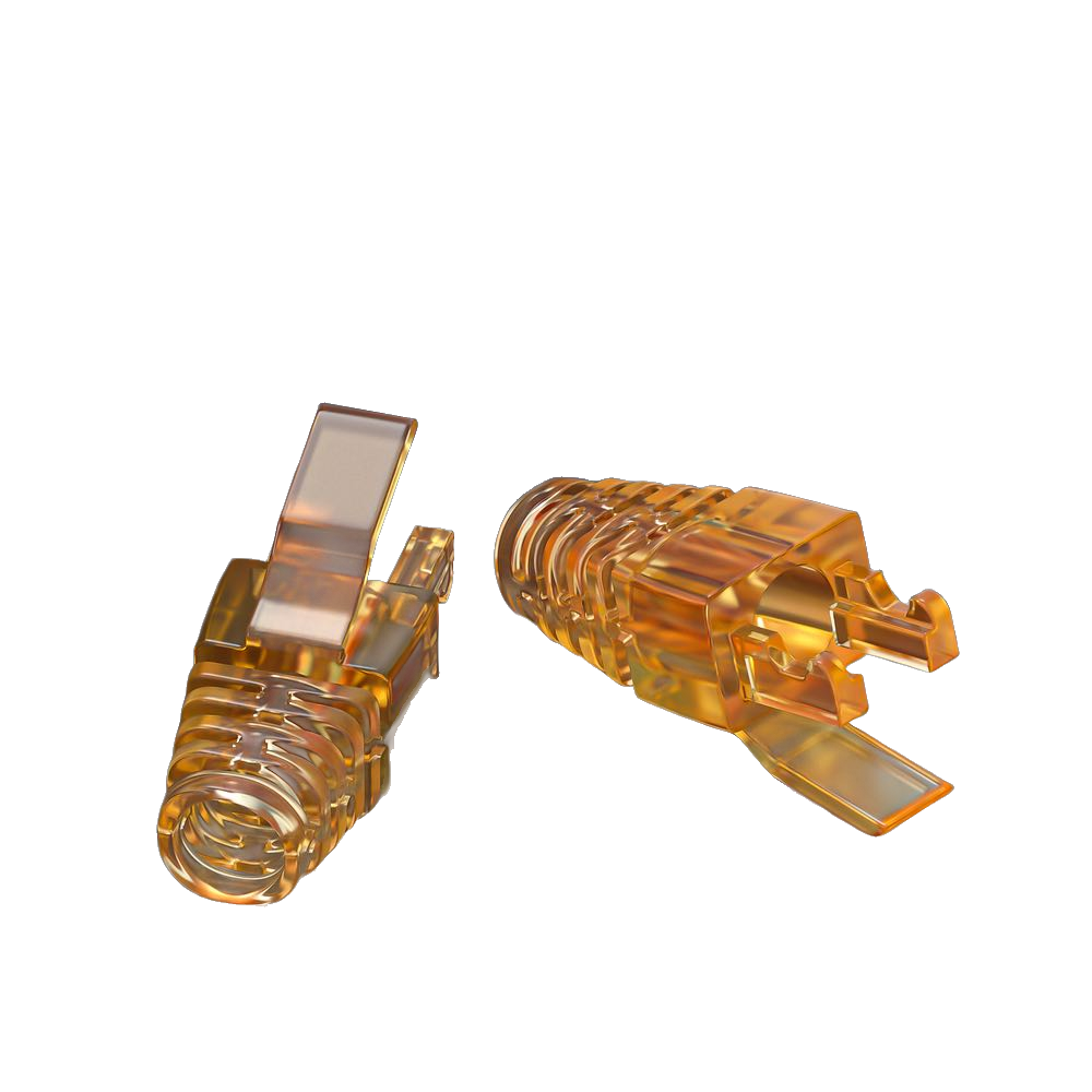 Защитный колпачок Maxicord для коннектора RJ-45(8P8C), оранжевый, 100 шт.