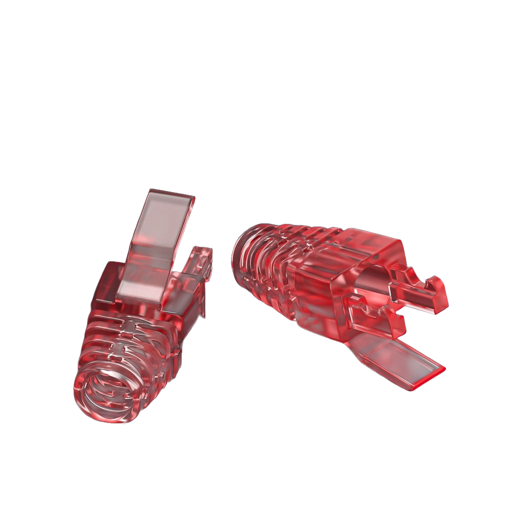 Защитный колпачок Maxicord для коннектора RJ-45(8P8C), красный, 100 шт.