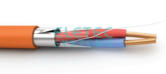 Кабель ЭЛЕТЭК КПСЭ нг(А)-FRHF 1х2х0,75 мм2 (1х2х1,0 мм), 200 м